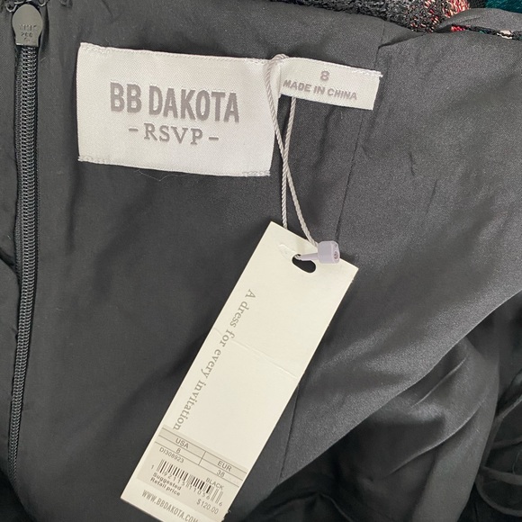 BB Dakota RSVP A Line Embroidered Midi Dress - Picture 8 of 11